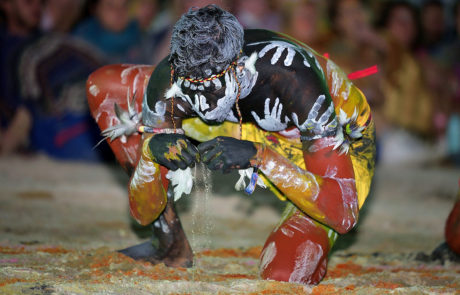 Traditional Dance at Rainbow Serpent Festival