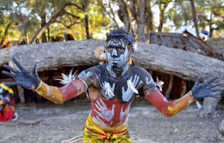 Traditional Body Paint at Karrung Larr
