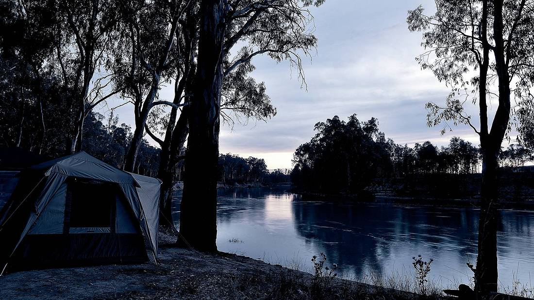 Good Night from the Murray River