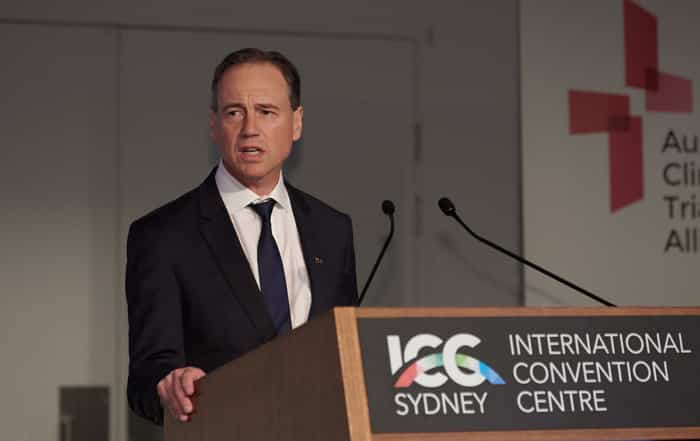 Hon Greg Hunt MP Parliament of Australia Health Summit Photography at ICC Sydney