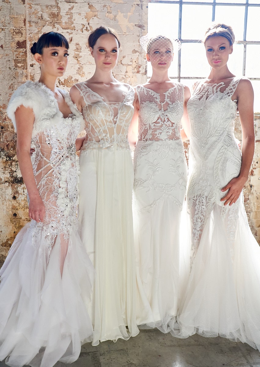 Small Group Bridal Party Dresses photo