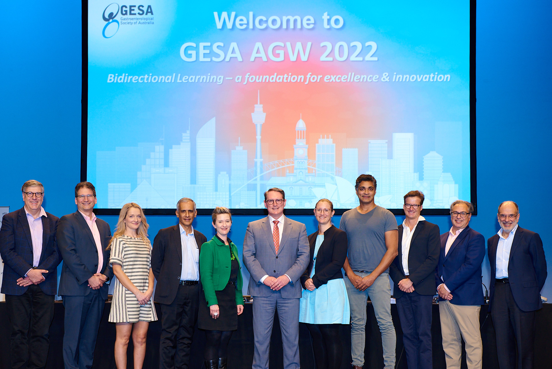 Gastroenterological Society of Australia (GESA) Board in Sydney. Photo by orlandosydney.com
