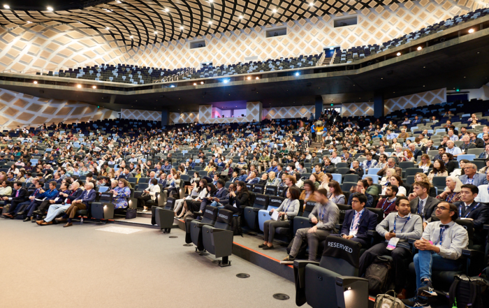 Conference at Darling Harbour Theatre Interior Photo· ICC Sydney. 2500 seated capacity. Photography By orlandosydney.com