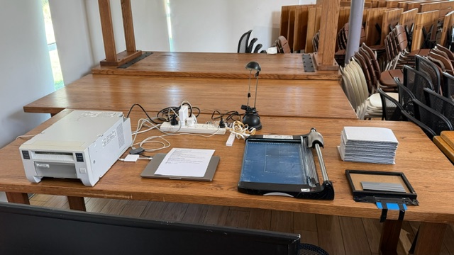 Print Station Space Required on a Desk Print Station Space Required on a Desk